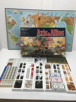 Vintage Axis & Allies - Spring 1942 Board Game