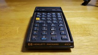 Hewlett Packard 41CV Programmable Calculator 8