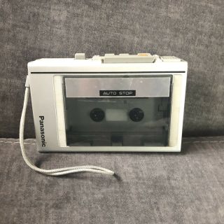Vintage Panasonic Model Rq - 346 Handheld Portable Cassette Tape Recorder/player