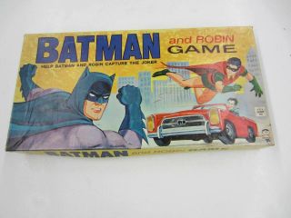 Vintage 1965 Hasbro Toys 2685 Batman And Robin Game