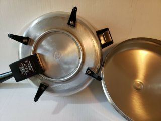 Vintage Faberware Electric Fry Pan 310 - A Stainless Steel 12” Skillet w/ Dome Lid 4