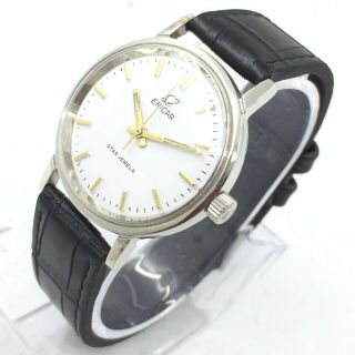 Vintage Enicar Winding Star Jewels 35mm Swiss Made Gents Wrist Watch A3972
