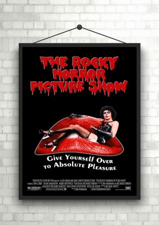The Rocky Horror Show Classic Vintage Large Movie Poster Art Print A0 A1 A2 A3