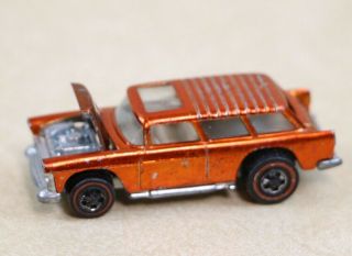 Vintage 1969 Mattel Redline Hot Wheels Orange Nomad Rolls Smooth