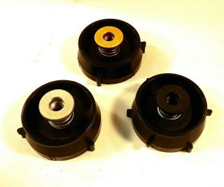 (set Of 3) Ampex Reel Hold - Downs For Atr 100/102/104