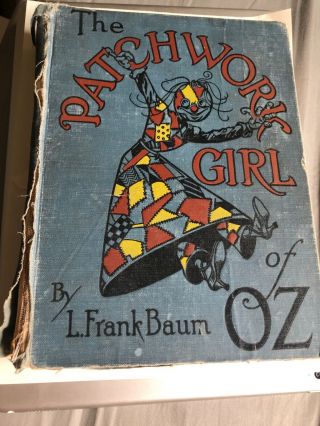 The Patchwork Girl Of Oz 1913,  L.  Frank Baum,  1st.  Ed. ,