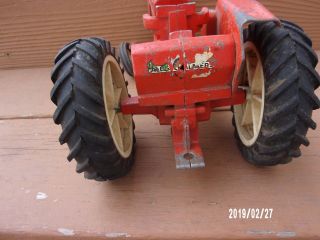 VTG ALLIS CHALMERS TOY 190 XT MITY ?TRACTOR CONSOLE CPONTROL NEEDS L FENDER 6