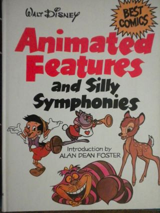 Walt Disney Animated Features And Silly Symphonies Comics Hollywood Movies