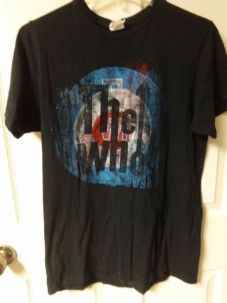 Vintage - The Who - 2012 Tour Band Graphic Printed T - Shirt Men Medium