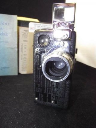 Vintage Cine - Kodak Model K 8mm Movie Camera f/1.  9/25mm & 4.  578mm Lenses - 4