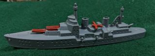 Vintage Pre - Ww2 Tootsietoy Battle Cruiser Toy Ship