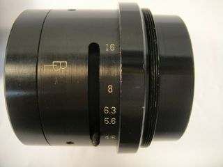 Bausch & Lomb Large Format Lens W Caps (1966)