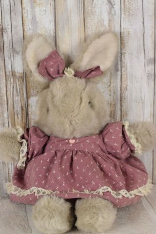 Vintage Applause Plush Bunny Rabbit Stuffed Animal Soft Toy