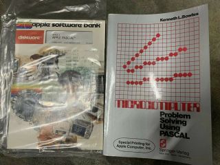 Apple Pascal 2 1979 Software Package & Manuals Disk Vintage Htf Rare