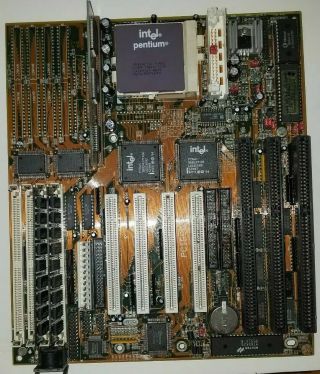 Vintage Motherboard Intel Pentium