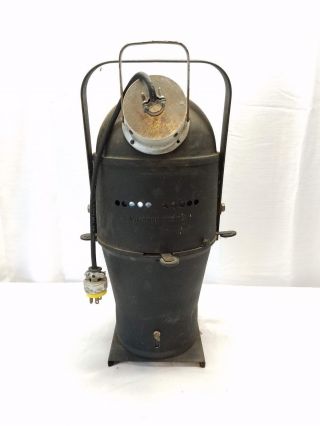 Vintage Kliegl Bros Theater Stage Show Spot Light Lamp Industrial Steampunk 20 "