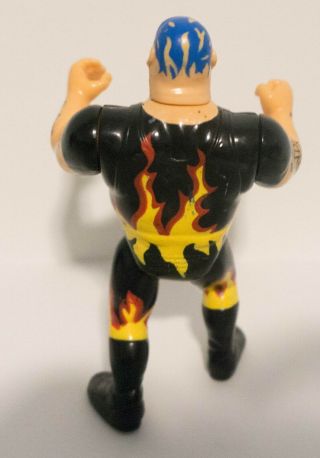 Vintage 1991 Titan Sports WWF WWE Hasbro Bam Bam Bigelow Wrestling Figure 2
