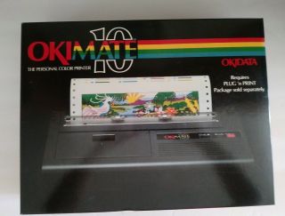 Vintage,  Okidata Okimate 10 Personal Printer for Commodore 64 4