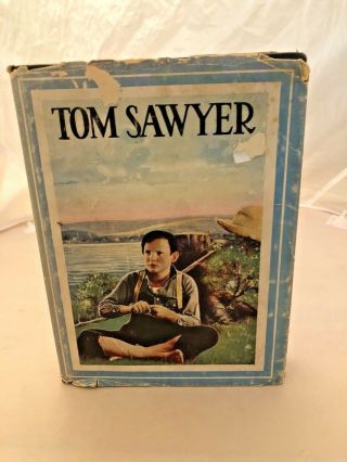 The Adventures Of Tom Sawyer Vintage Book 1931 Mark Twain Whitman Pub Co (o)