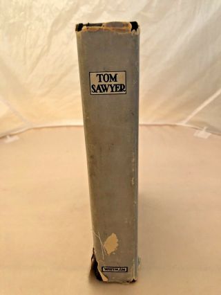 The Adventures Of Tom Sawyer Vintage Book 1931 Mark Twain Whitman Pub Co (O) 2