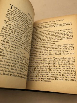 The Adventures Of Tom Sawyer Vintage Book 1931 Mark Twain Whitman Pub Co (O) 7