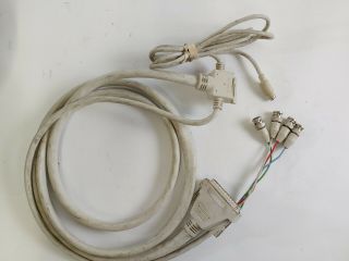 Sun Microsystems Monitor / Keyboard Cable 530 - 1366 - 01 - 4 Bnc And Coax