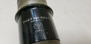 Antique Bausch & Lomb Optical 10 inch EF lens for portrait camera 2