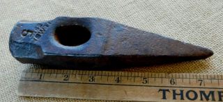 Vintage Blacksmith Style Hammer Head Stamped Nsw Tl (railways ?) Big Old