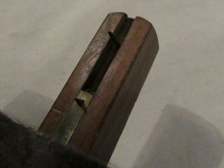 4 old wooden & brass mortice gauges old woodworking tools vintage 3