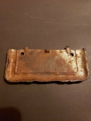 Vintage Perfection Cast Iron Stove Nameplate for the Mini 8 