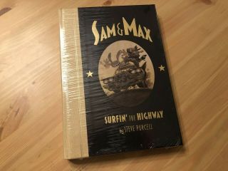 Sam & Max Surfin The Highway Hc Book Signed Numbered Limited Edition Hardcover