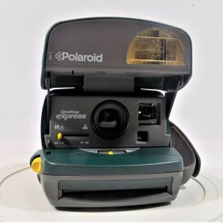 Polaroid One Step Express Green Instant 600 Film Camera
