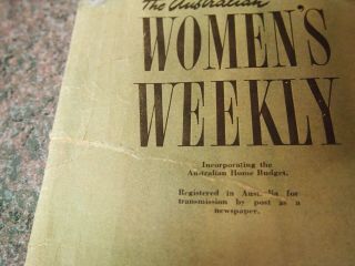 MARILYN MONROE VINTAGE THE AUSTRALIAN WOMENS WEEKLY JULY 1956 3