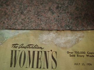 MARILYN MONROE VINTAGE THE AUSTRALIAN WOMENS WEEKLY JULY 1956 4