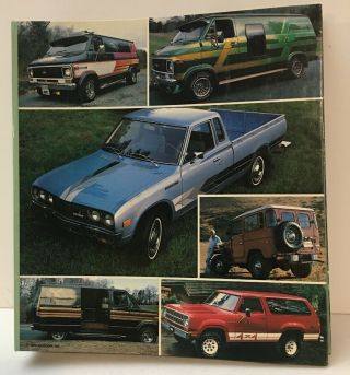 1979 3 Ring Binder Trapper Keeper Vintage Trucks Vans Datsun Dodge Chevy Custom