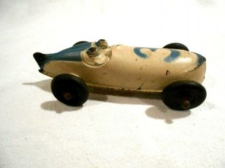 Vintage Sun Rubber Racer 3 4 1/4 "
