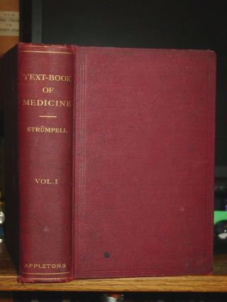1912 A Text - Book Of Medicine For Students & Practitioners,  Diseases,  Vol.  I Rare