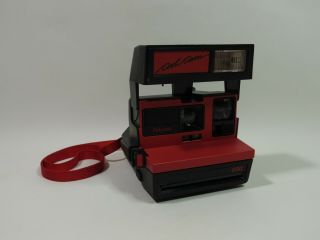 Polaroid Cool Cam 600 Red & Black Vintage Instant Film Camera