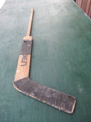 Vintage Wooden 49 " Long Hockey Stick Goalie 920 Junior Canadian