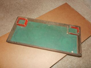 Gilbert Erector 7 1/2 Set Box Tray,  1926/27 Vintage,
