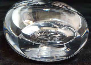 Set of Two (2) Vintage Kosta Boda Etched Art Glass Swan Vase by Vicke Lindstrand 8