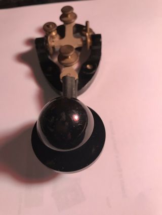 Us Military J - 37 Vintage Straight Key For Ham Radio Cw Morse Code Telegraph
