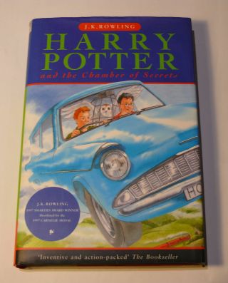 Harry Potter And The Chamber Of Secrets First Edition 4th Impression