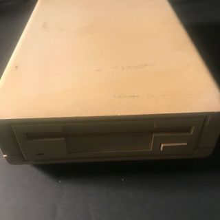 Vintage 3.  5 " External Floppy Disk Drive Unbranded
