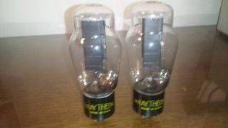 1950 Matched Pair Western Electric 422a/274b 5u4g By Raytheon Tube Tv7 Test Nos