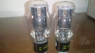 1950 MATCHED PAIR WESTERN ELECTRIC 422A/274B 5U4G By RAYTHEON Tube TV7 Test NOS 4