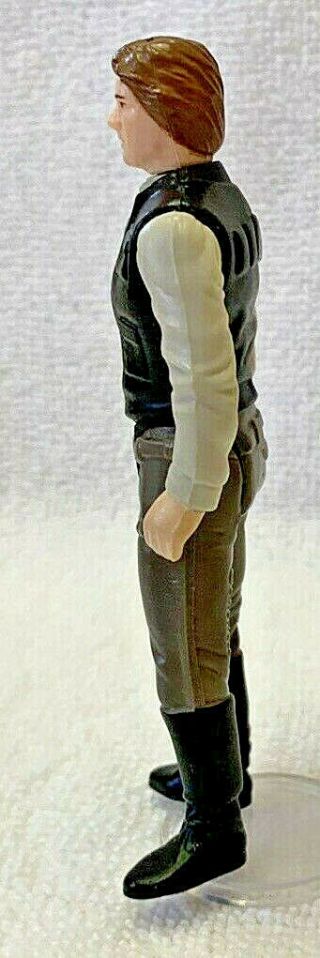 Star Wars Vintage Han Solo Trench Coat Action Figure (No Coo).  Very Near 4