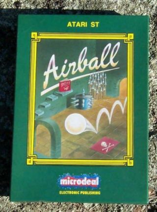 Airball By Microdeal For Atari 1040/520 St Disk
