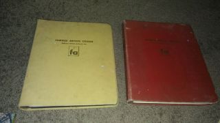 Famous Artists Course Vintage Books:.