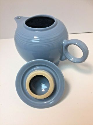 Authentic Vintage Homer Laughlin FIESTA PERIWINKLE BLUE Tea Pot Old Mark 5